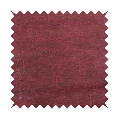 Capelli Soft Sheen Vinyl Faux Leather Magenta Purple Colour Upholstery Fabric