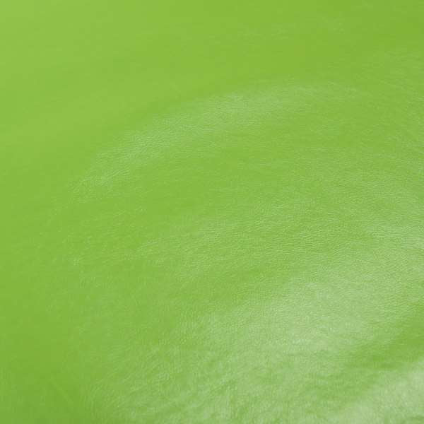 Capelli Soft Sheen Vinyl Faux Leather Lime Green Colour Upholstery Fabric