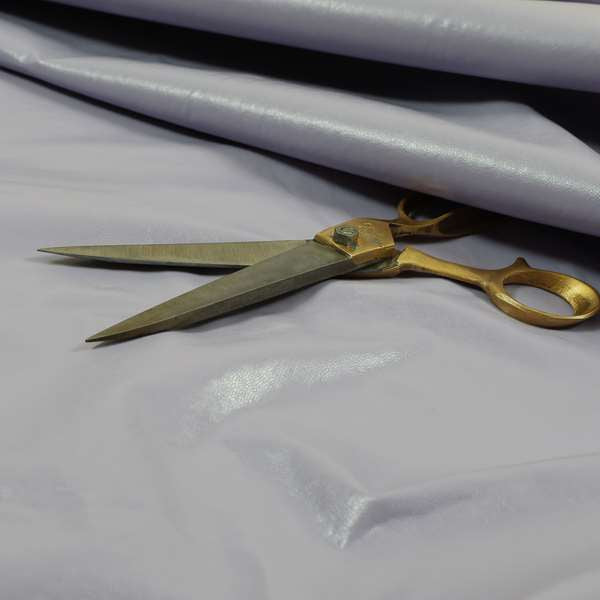 Capelli Soft Sheen Vinyl Faux Leather Lilac Colour Upholstery Fabric