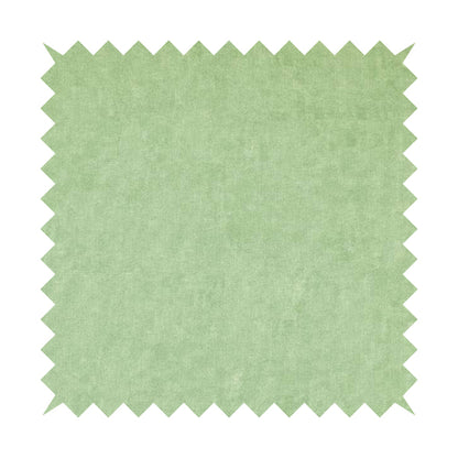 Capri Pastel Effect Cotton Chenille Upholstery Fabric In Olive Green Colour