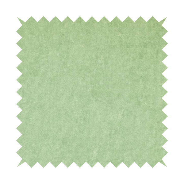 Capri Pastel Effect Cotton Chenille Upholstery Fabric In Olive Green Colour - Handmade Cushions