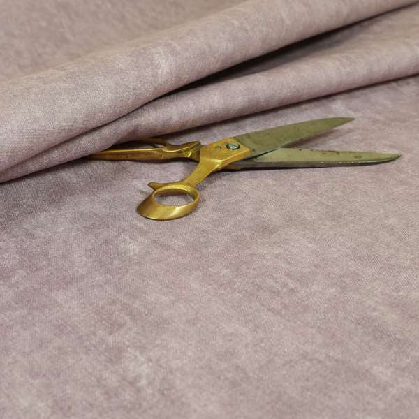 Capi Pastel Capri Pastel Effect Cotton Chenille Upholstery Fabric In Purple Colour ...