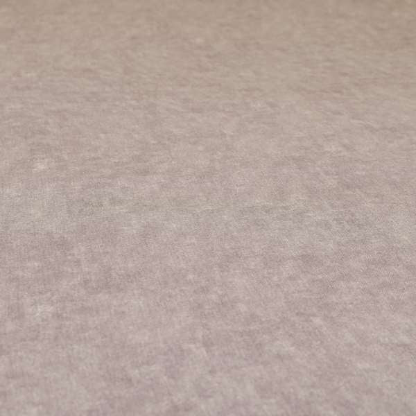 Capri Pastel Effect Cotton Chenille Upholstery Fabric In Purple Colour