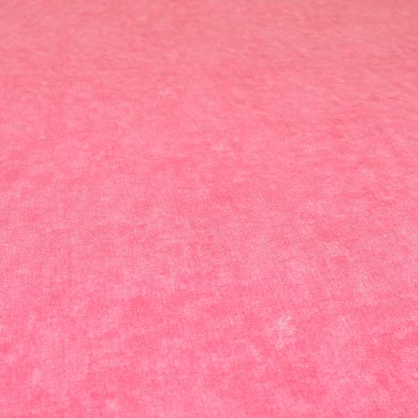 Capri Pastel Effect Cotton Chenille Upholstery Fabric In Pink Colour - Handmade Cushions