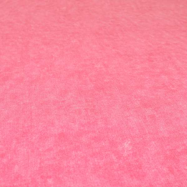 Capri Pastel Effect Cotton Chenille Upholstery Fabric In Pink Colour