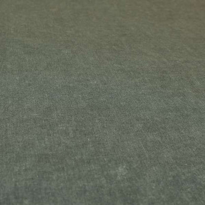 Capri Pastel Effect Cotton Chenille Upholstery Fabric In Grey Black Colour - Handmade Cushions