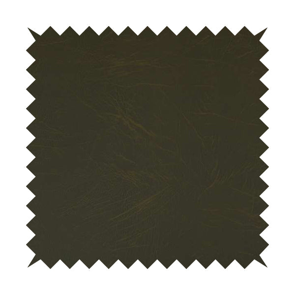 Chester Durable Quality Aged Finish Look Faux Leather In Army Green Colour Soft Finish