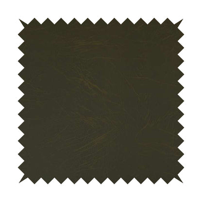 Chester Durable Quality Aged Finish Look Faux Leather In Army Green Colour Soft Finish