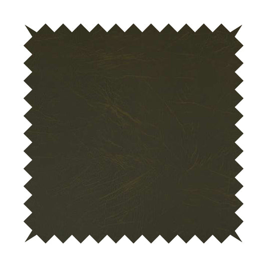 Chester Durable Quality Aged Finish Look Faux Leather In Army Green Colour Soft Finish