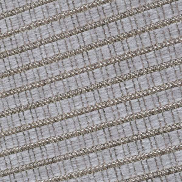 Cleveland Thick Durable Woven Hopsack Type Soft Upholstery Fabric In Silver Grey Colour
