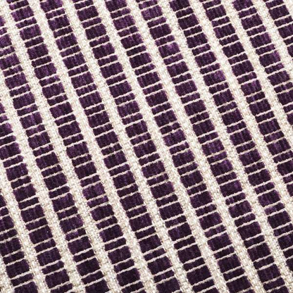 Cleveland Thick Durable Woven Hopsack Type Soft Upholstery Fabric In Purple Colour - Roman Blinds