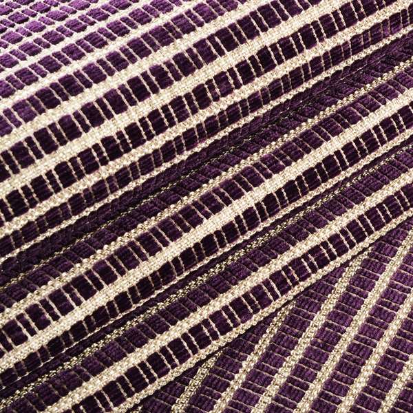 Cleveland Thick Durable Woven Hopsack Type Soft Upholstery Fabric In Purple Colour - Roman Blinds