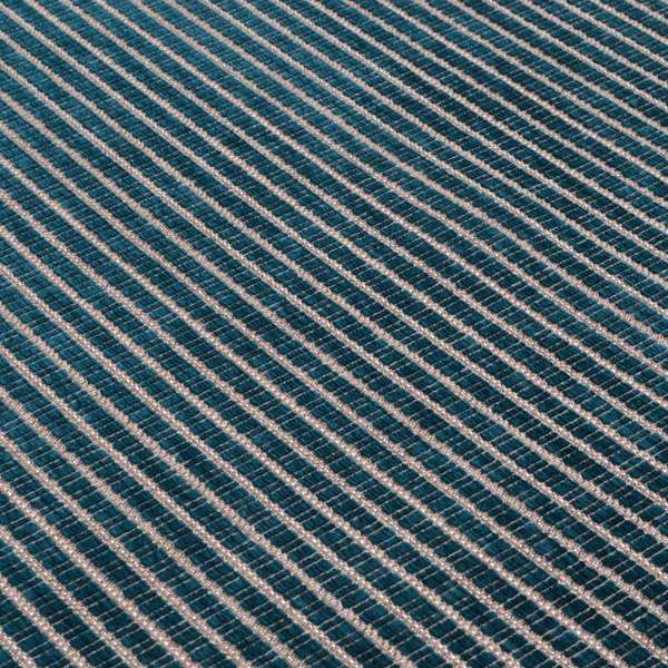 Cleveland Thick Durable Woven Hopsack Type Soft Upholstery Fabric In Teal Blue - Roman Blinds