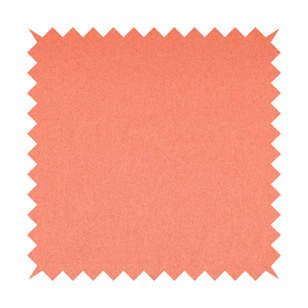 Como Soft Wool Effect Plain Chenille Quality Upholstery Fabric In Pink Colour