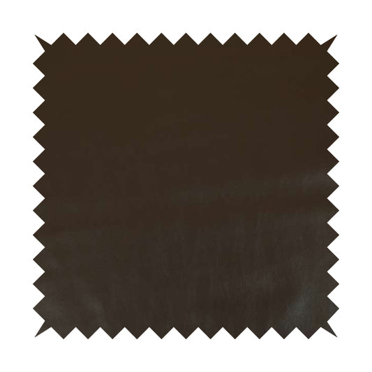 Condor Matt Effect Faux Leather Dark Brown Colour Upholstery Vinyl Fabrics