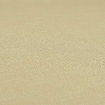 Cruise Ribbed Weave Textured Chenille Material In Plain Beige Upholstery Curtain Fabric - Roman Blinds