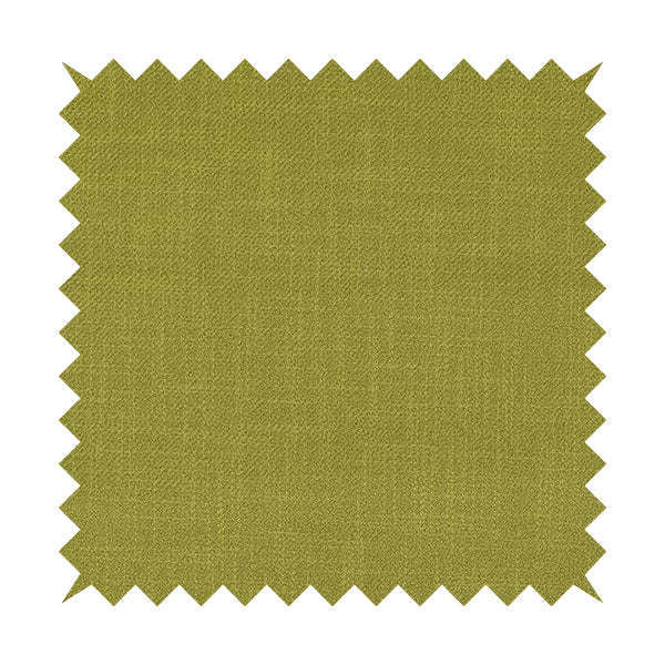 Cruise Ribbed Weave Textured Chenille Material In Green Upholstery Curtain Fabric - Roman Blinds