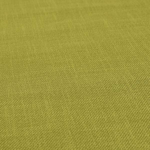 Cruise Ribbed Weave Textured Chenille Material In Green Upholstery Curtain Fabric - Roman Blinds