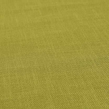 Cruise Ribbed Weave Textured Chenille Material In Green Upholstery Curtain Fabric - Roman Blinds