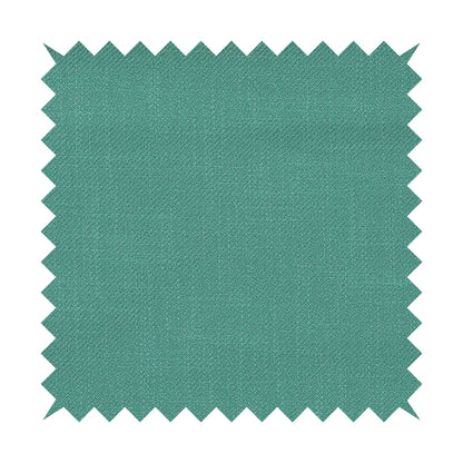 Cruise Ribbed Weave Textured Chenille Material In Teal Turquoise Upholstery Curtain Fabric - Roman Blinds