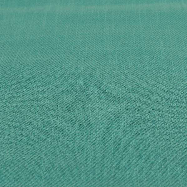 Cruise Ribbed Weave Textured Chenille Material In Teal Turquoise Upholstery Curtain Fabric