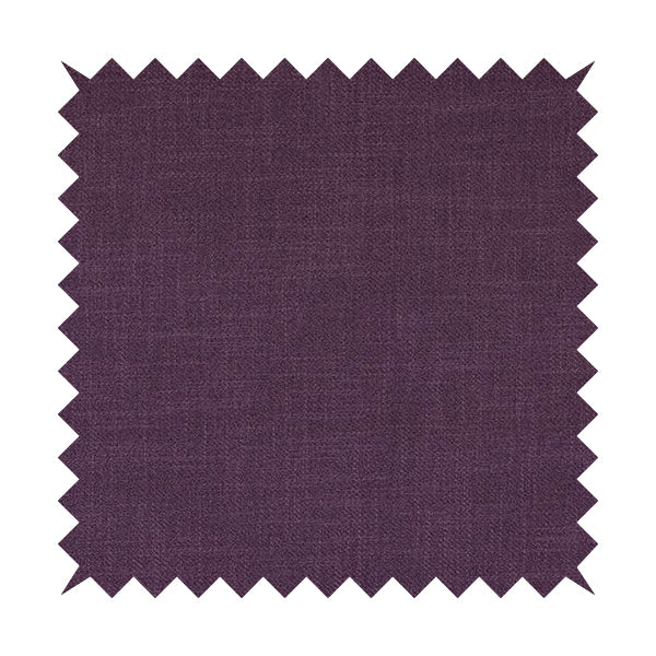 Cruise Ribbed Weave Textured Chenille Material In Purple Upholstery Curtain Fabric - Made To Measure Curtains