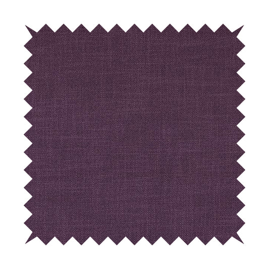 Cruise Ribbed Weave Textured Chenille Material In Purple Upholstery Curtain Fabric