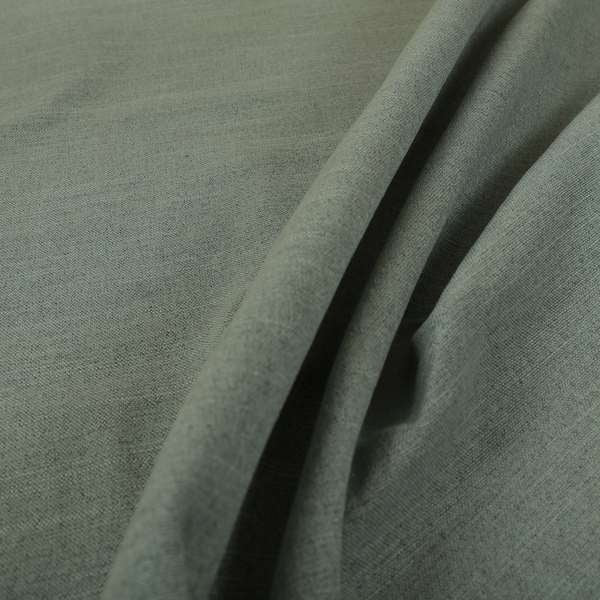 Darwin Linen Effect Style Flat Weave Material In Steel Grey Colour Upholstery Soft Furnishing Fabrics - Roman Blinds