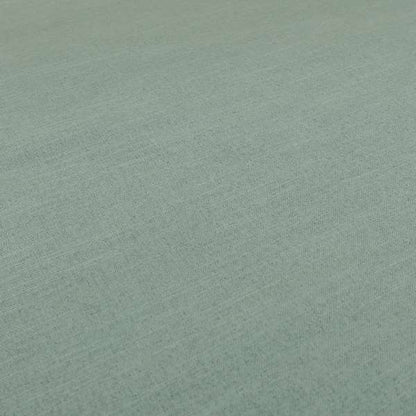 Darwin Linen Effect Style Flat Weave Material In Cerulean Blue Colour Upholstery Soft Furnishing Fabrics - Roman Blinds