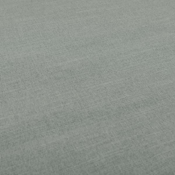 Darwin Linen Effect Style Flat Weave Material In Silver Colour Upholstery Soft Furnishing Fabrics - Roman Blinds