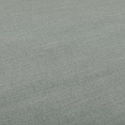 Darwin Linen Effect Style Flat Weave Material In Silver Colour Upholstery Soft Furnishing Fabrics - Roman Blinds