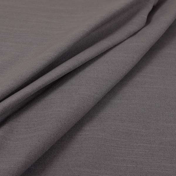 Darwin Linen Effect Style Flat Weave Material In Thistle Purple Colour Upholstery Soft Furnishing Fabrics