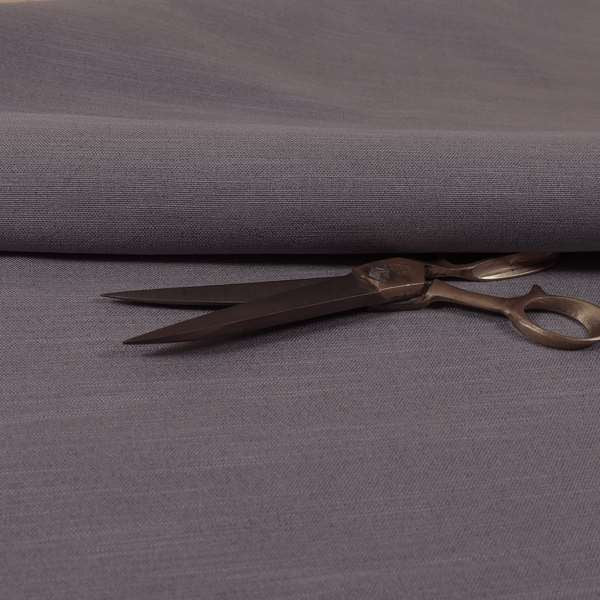 Darwin Linen Effect Style Flat Weave Material In Thistle Purple Colour Upholstery Soft Furnishing Fabrics - Roman Blinds