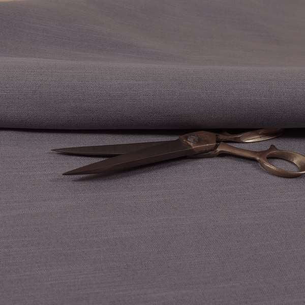 Darwin Linen Effect Style Flat Weave Material In Thistle Purple Colour Upholstery Soft Furnishing Fabrics