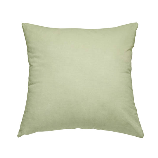 Poppy Soothing Velour Velvet Upholstery Furnishing Off White Fabric CTR-1035 - Handmade Cushions