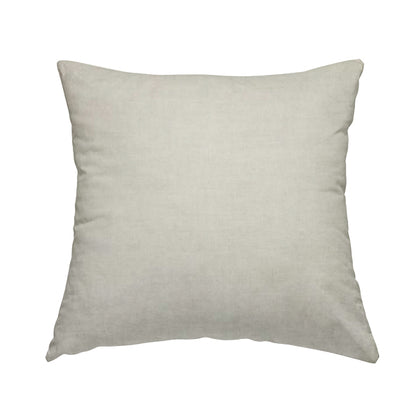 Faleolo Thick Durable Soft Velvet Material Beige Colour Upholstery Fabric - Handmade Cushions