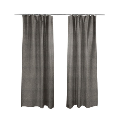 Abbotsford Super Soft Basket Weave Material Dual Purpose Upholstery Curtains Fabric In Brown - Made To Measure Curtains
