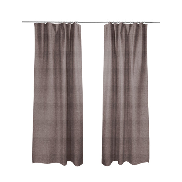 Suez Soft Moleskin Grain Textured Velvet Purple Upholstery Fabric - Made To Measure Curtains