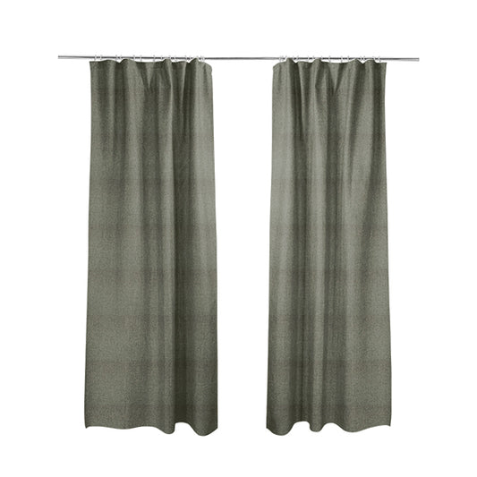 Abbotsford Super Soft Basket Weave Material Dual Purpose Upholstery Curtains Fabric In Green Grass - Made To Measure Curtains