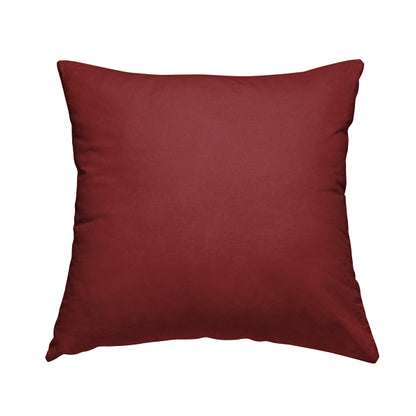 Grenada Soft Suede Fabric In Terracotta Colour For Interior Furnishing Upholstery - Handmade Cushions