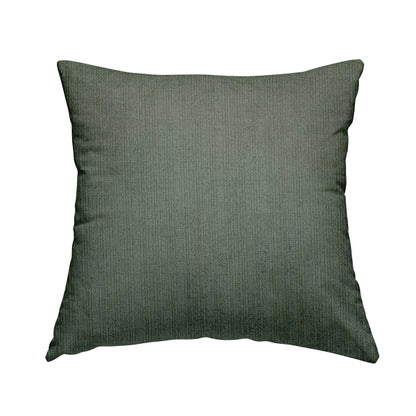 Havant Strie Soft Velvet Textured Feel Chenille Material In Grey Upholstery Fabrics - Handmade Cushions