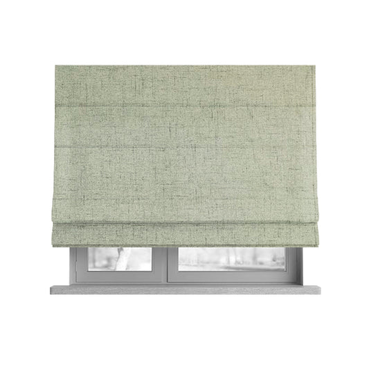 Ibiza Soft Chenille Furnishing Upholstery Fabric In Grey Colour - Roman Blinds
