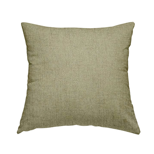 James Antique Chenille Furnishing Fabric Soft Green Colour - Handmade Cushions