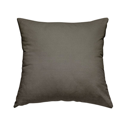 Bhopal Soft Textured Silver Coloured Plain Velour Pile Upholstery Fabric - Handmade Cushions