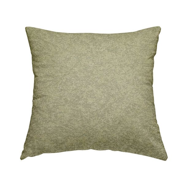 Boho Quilted Effect Soft Textured Chenille Upholstery Fabric Beige Colour - Handmade Cushions