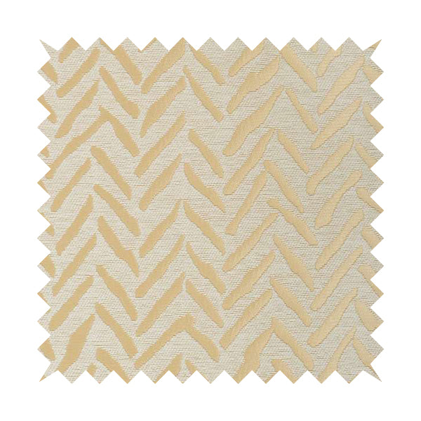 Cream Beige Designer Small Stripe Pattern Soft Chenille Upholstery Fabric JO-257 - Handmade Cushions