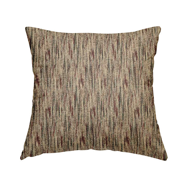 Ornare Theme Inspired Abstract Pattern Soft Woven Jacquard Red Green Colour Interior Fabric JO-637 - Handmade Cushions