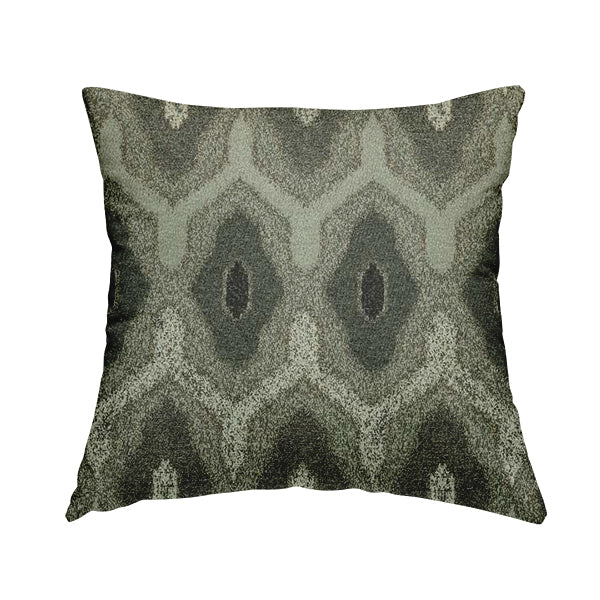 Decorative Weave Geometric Black Grey Colour Pattern Jacquard Fabric JO-883 - Handmade Cushions