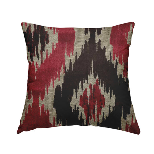 Tribal Pattern Damask Pattern Cut Velvet Material Purple Pink Colour Upholstery Fabric JO-1129 - Handmade Cushions