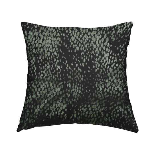 Camouflage Pattern Black Grey Colour Quality Thick Velvet Upholstery Fabric JO-1264 - Handmade Cushions